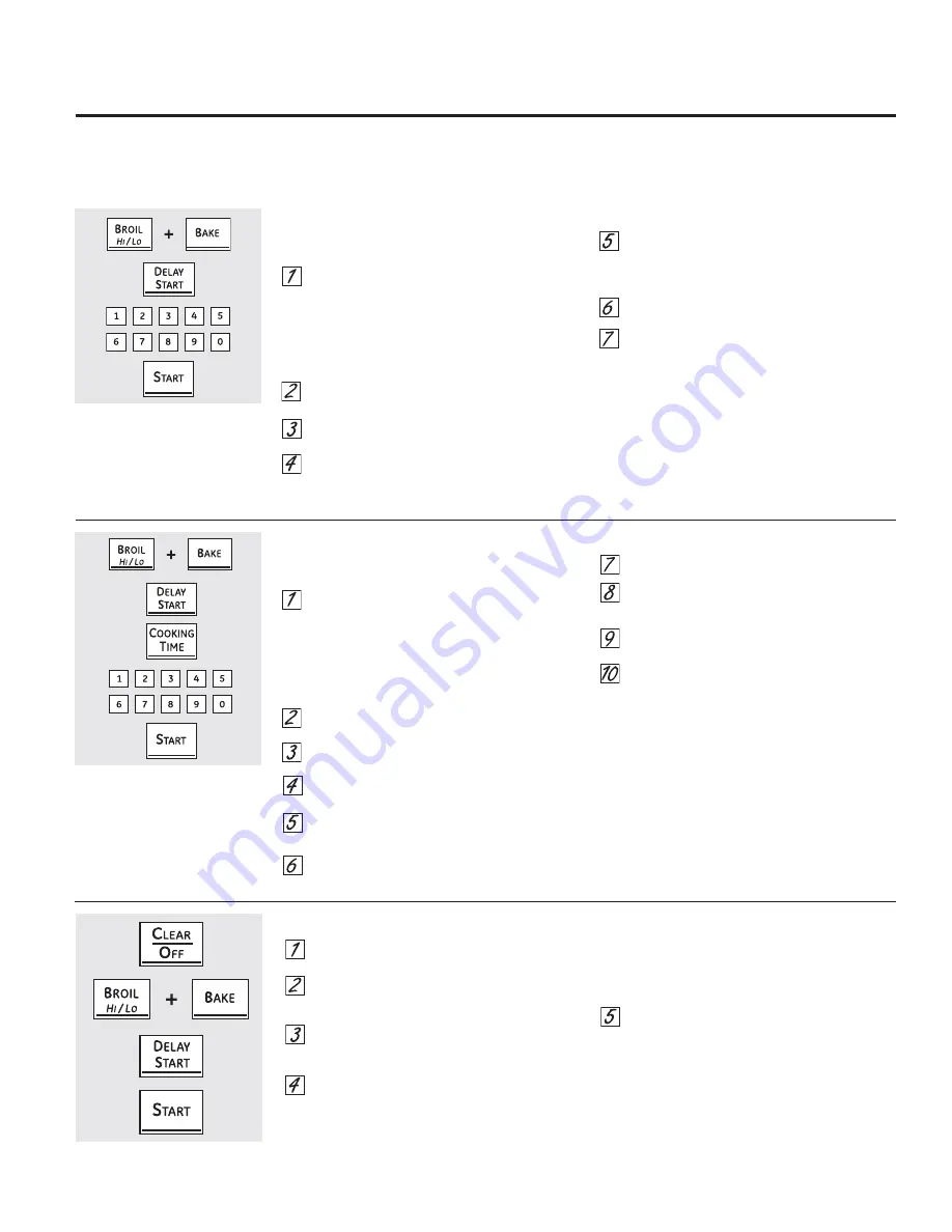 GE JD630SFSS Use And Care Manual Download Page 25