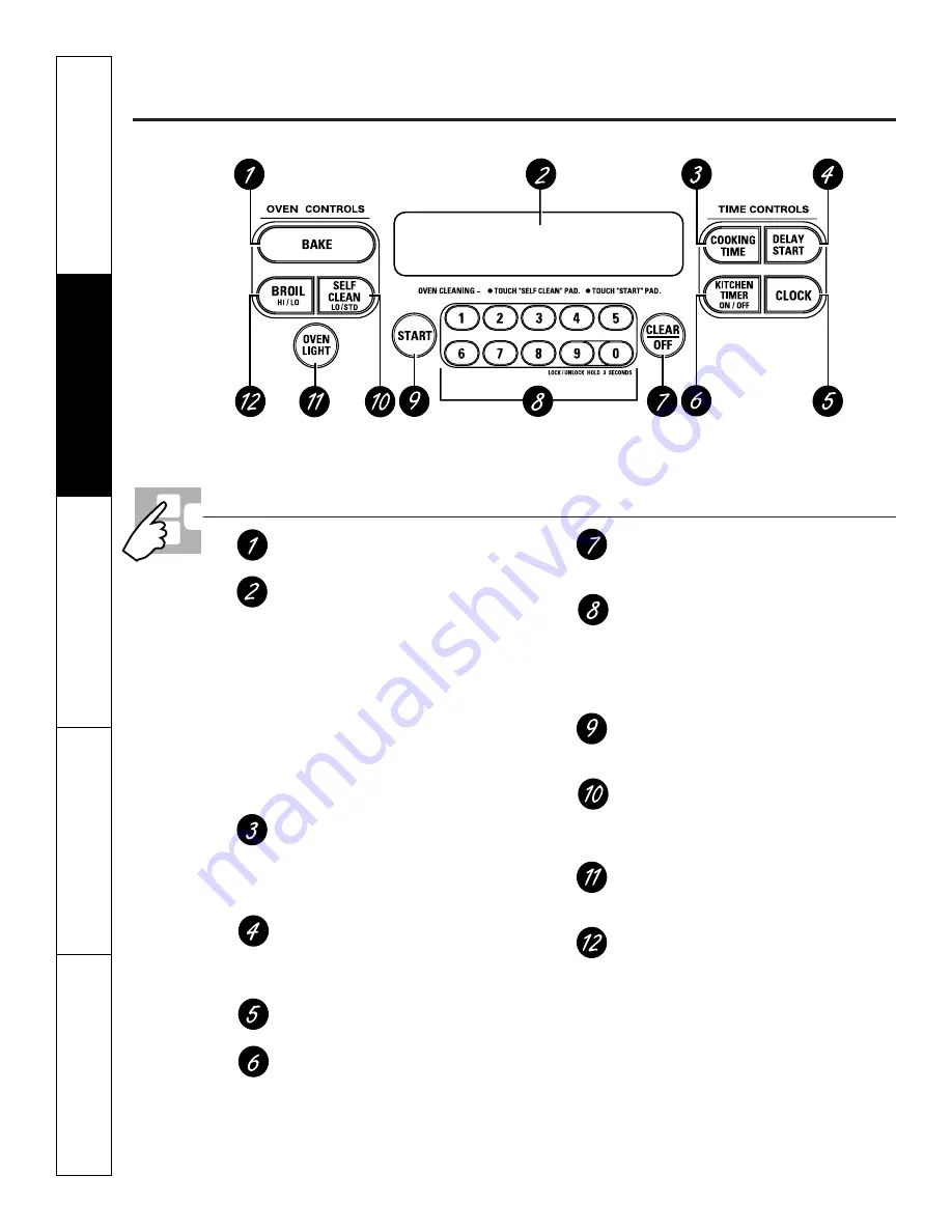 GE JD900 Owner'S Manual Download Page 10