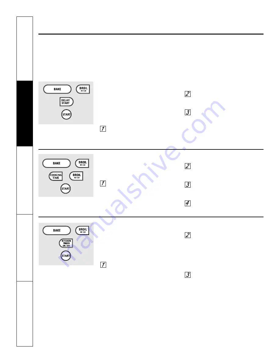 GE JD900 Owner'S Manual Download Page 18