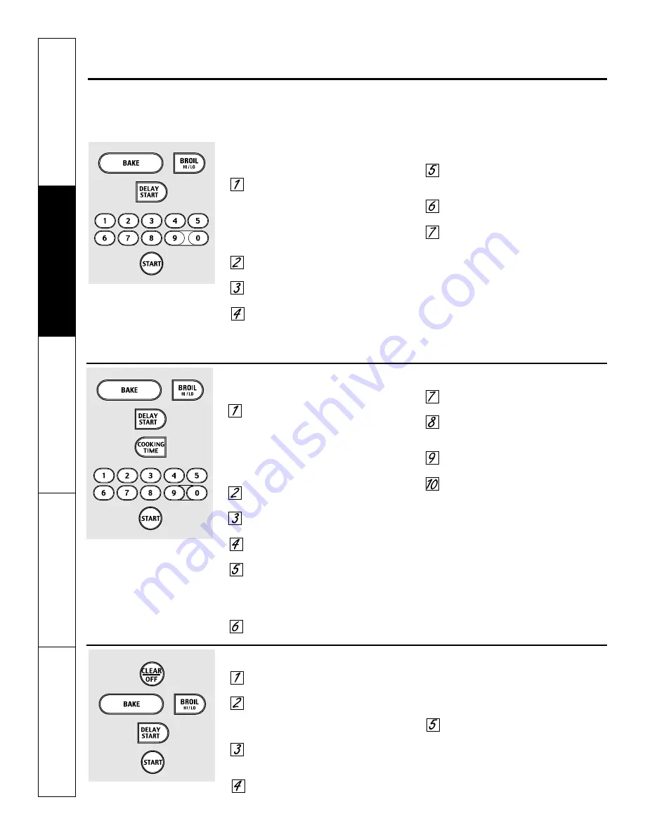 GE JD900 Owner'S Manual Download Page 20