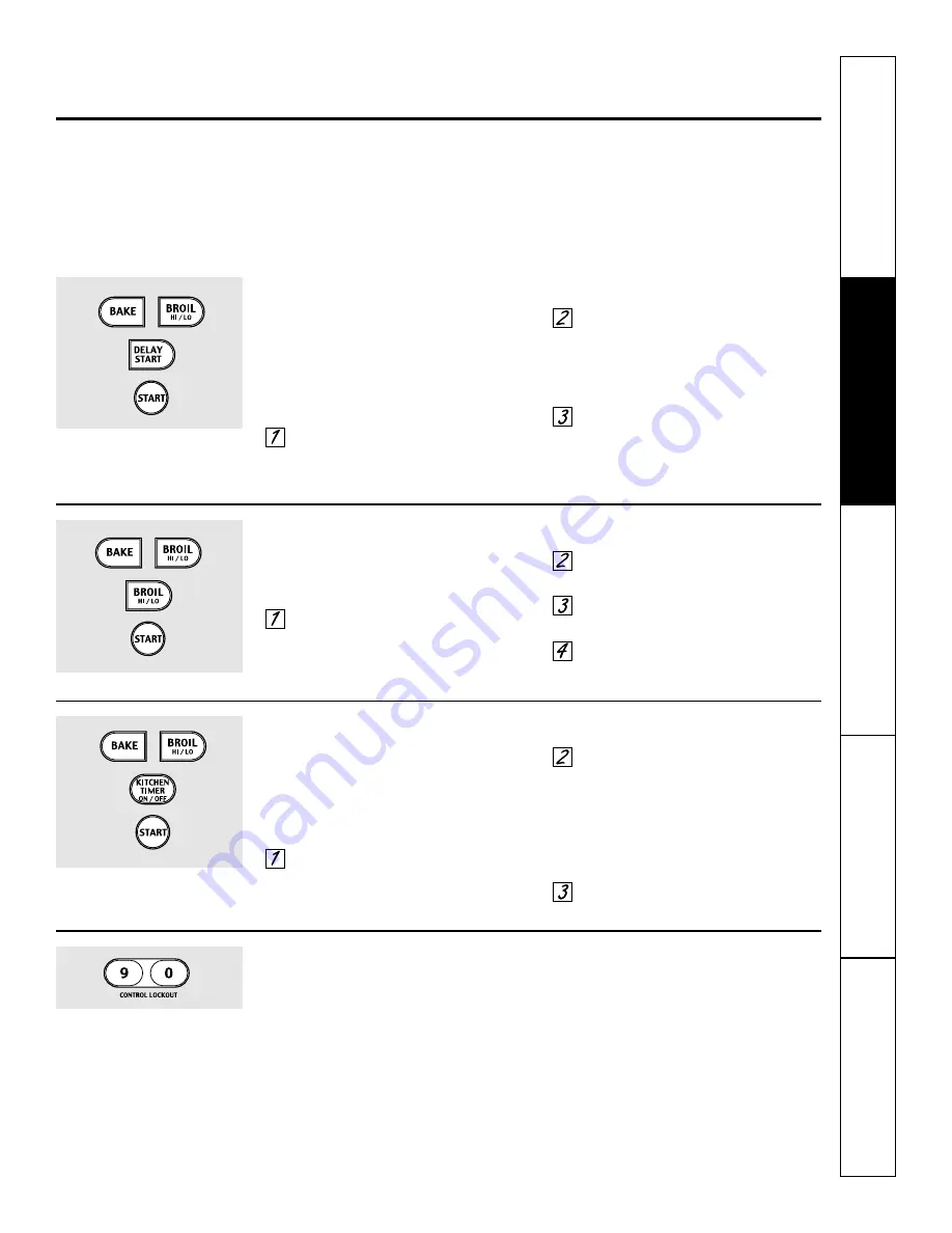 GE JD966 Owner'S Manual Download Page 11