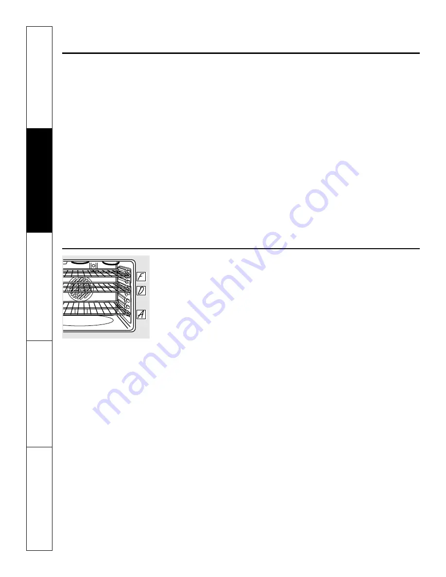 GE JD966 Owner'S Manual Download Page 20