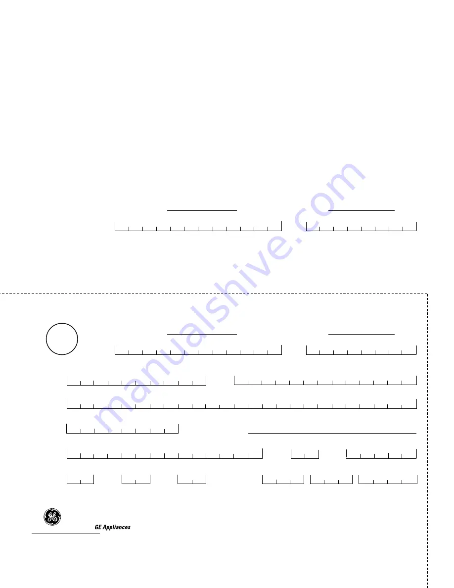 GE JE1160 Owner'S Manual Download Page 22