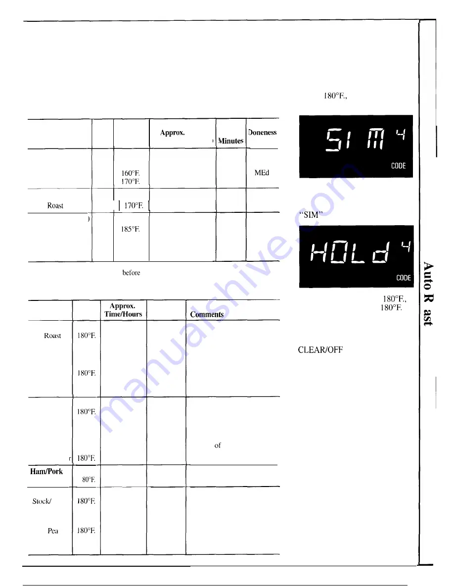 GE JE1455K Use And Care & Cooking Manual Download Page 13