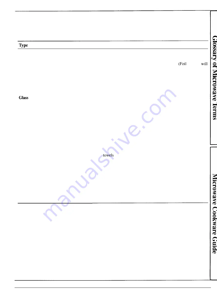 GE JE690T Use & Care Manual Download Page 11