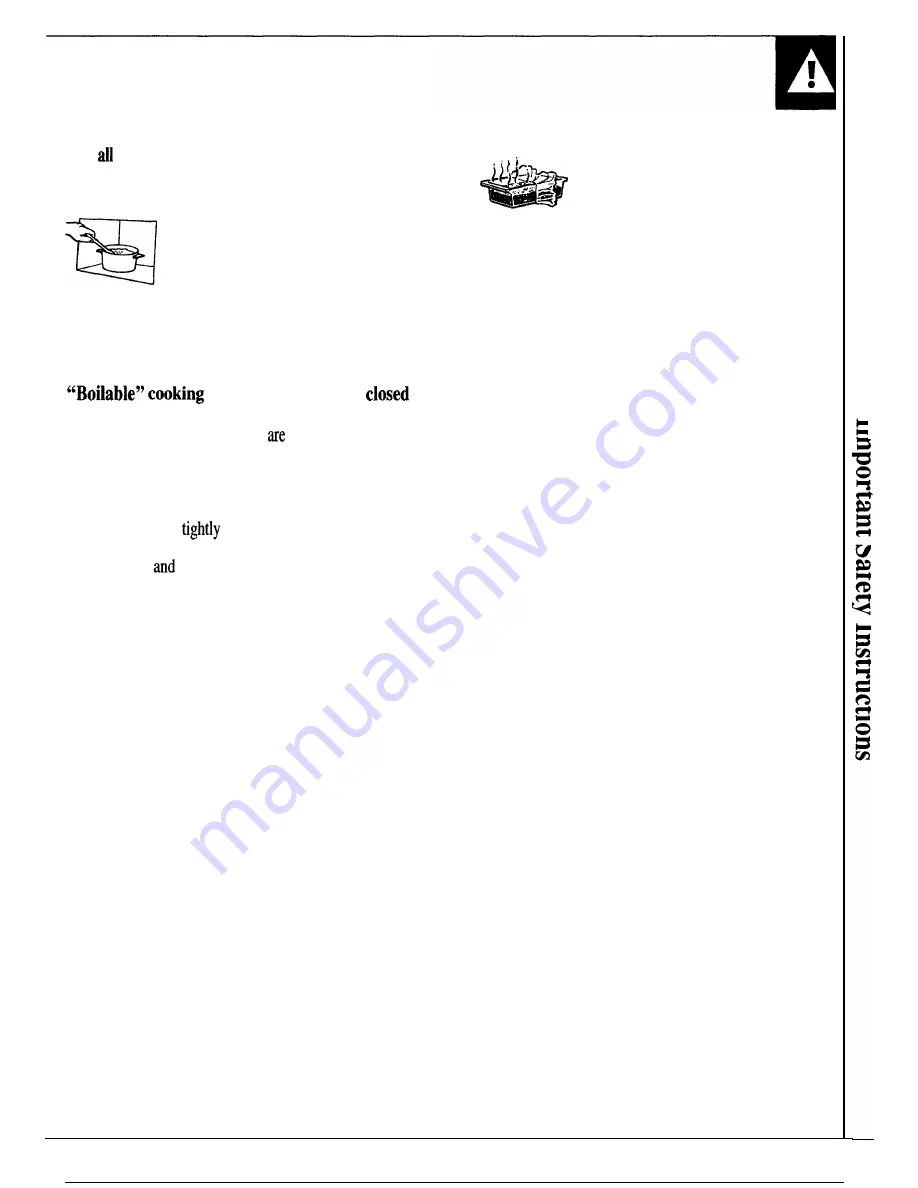 GE JE692T Use And Care & Cooking Manual Download Page 5