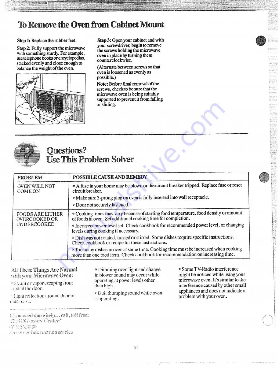 GE JEM612G How To Get The Best Download Page 10