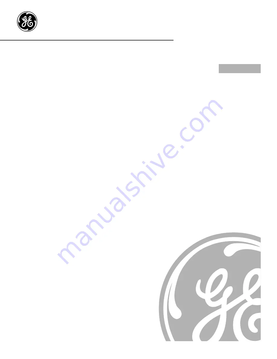 GE JES1142 Owner'S Manual Download Page 1