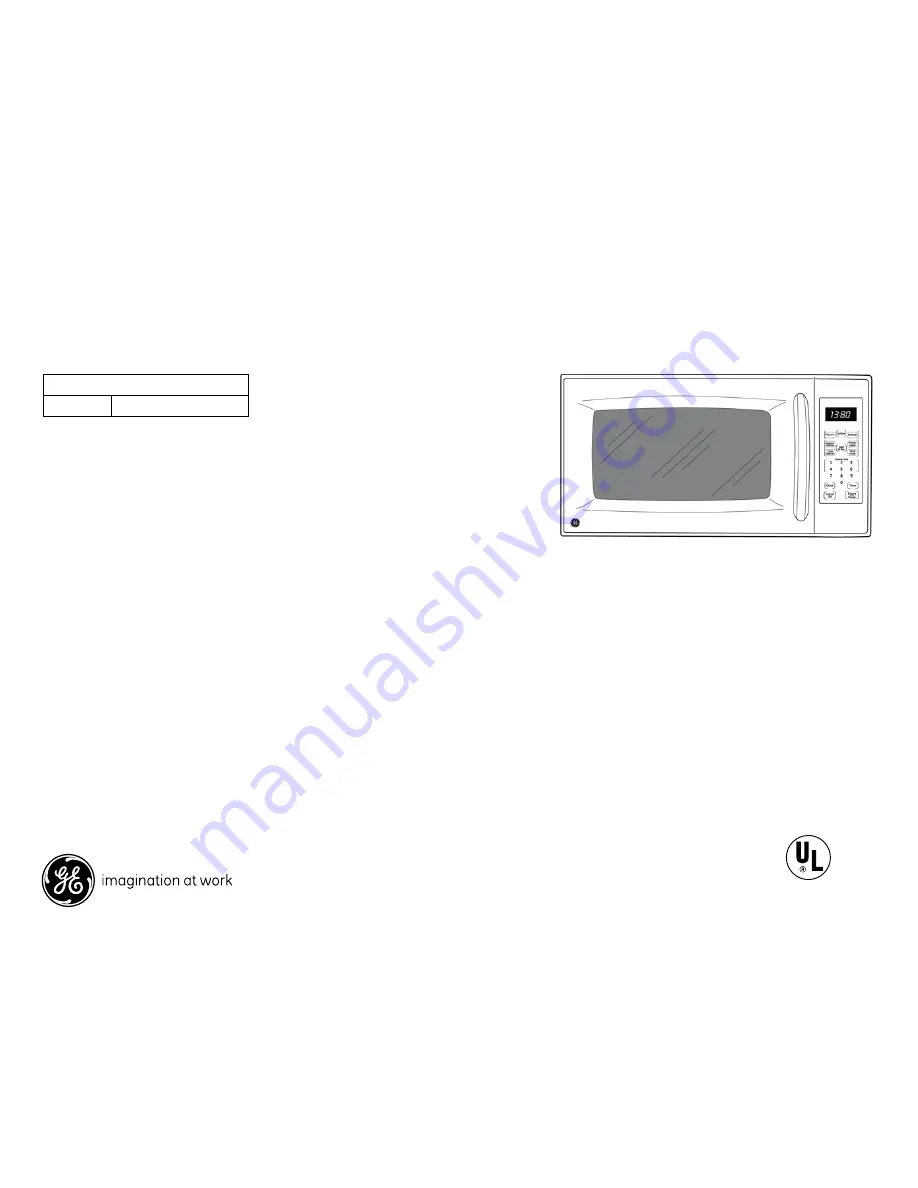 GE JES1380DRBB Dimensions And Installation Information Download Page 1