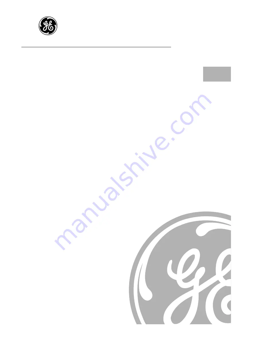 GE JES1656 Owner'S Manual Download Page 1