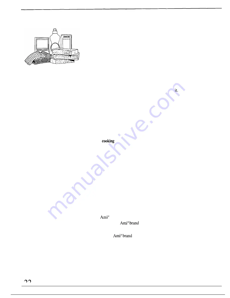 GE JES41W Use And Care & Cooking Manual Download Page 22