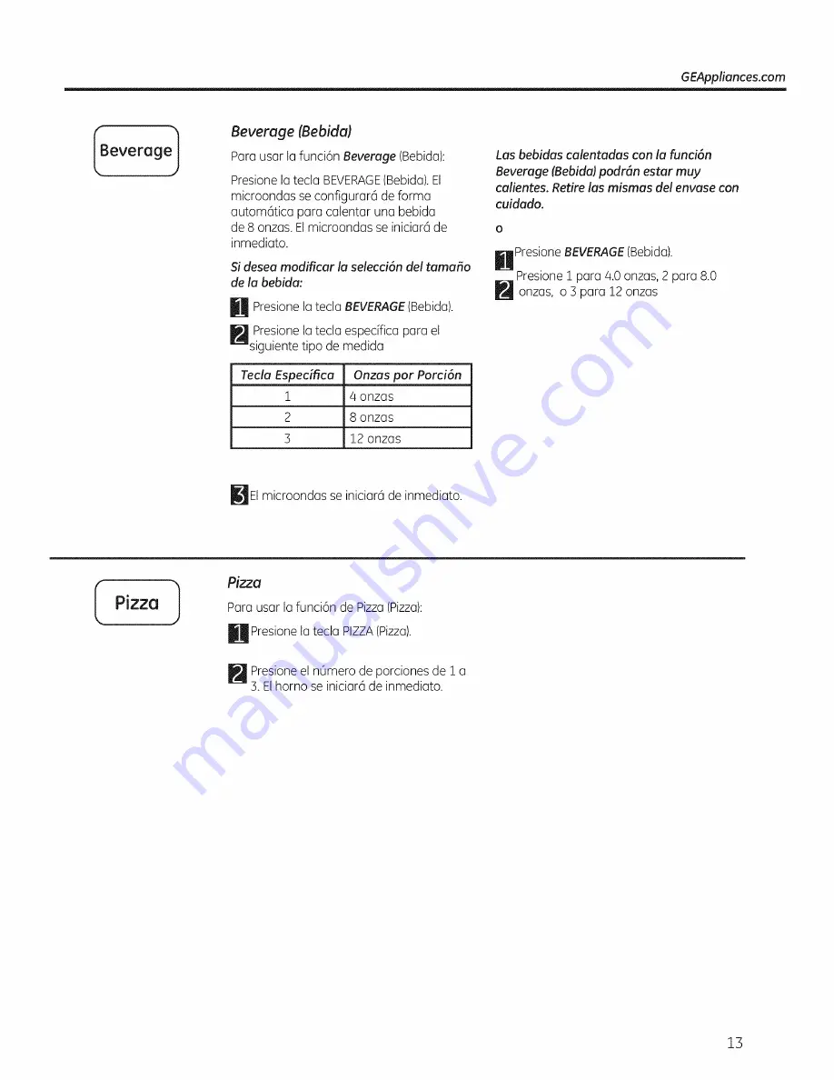 GE JES740 Owner'S Manual Download Page 37