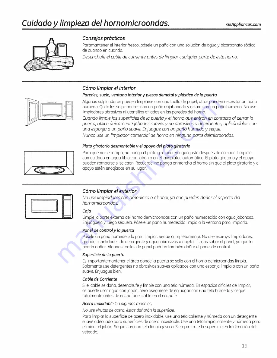 GE JES740 Скачать руководство пользователя страница 43