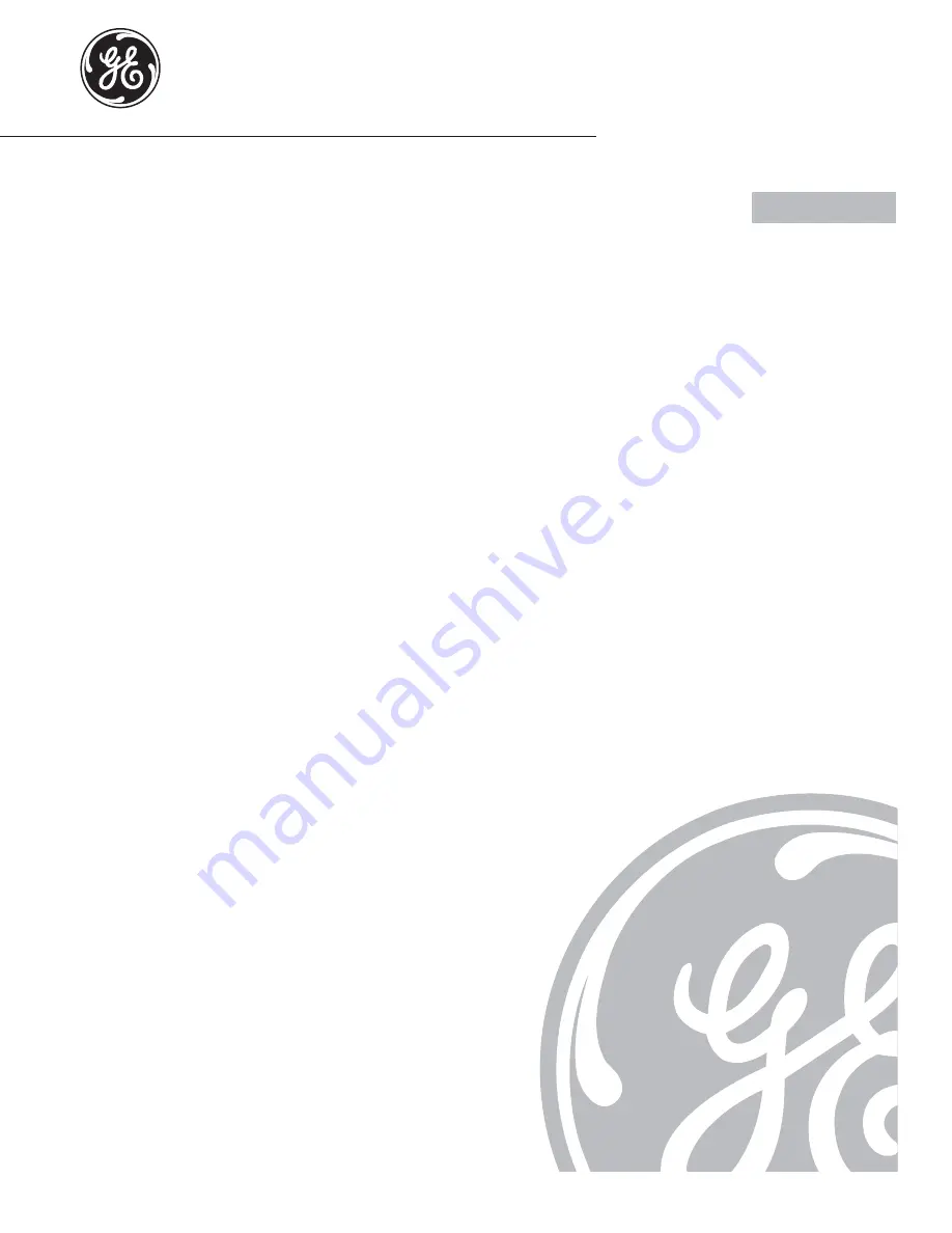 GE JES942 Owner'S Manual Download Page 1