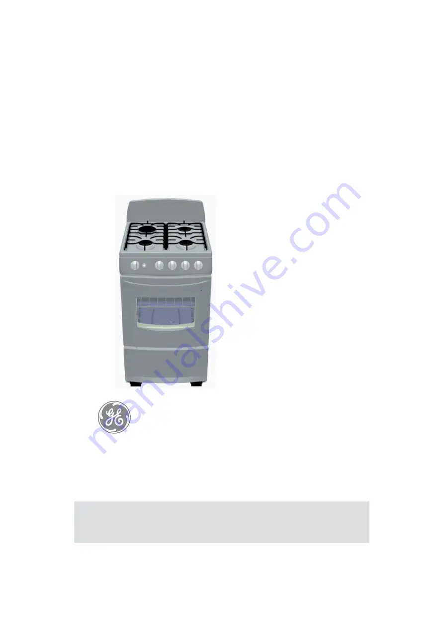 GE JGA0200 Use & Care Manual Download Page 1