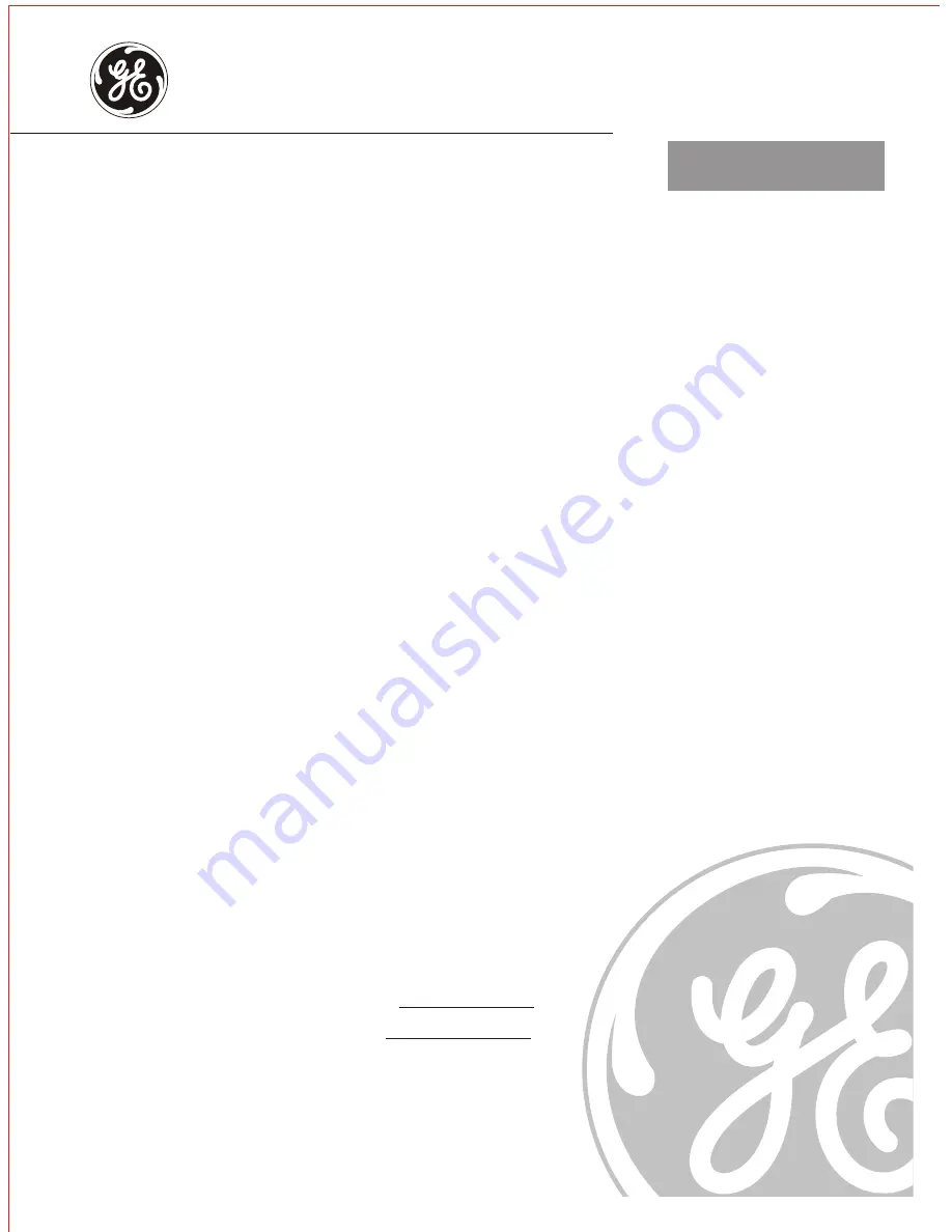 GE JGAS730 Owners And Installation Manual Download Page 41