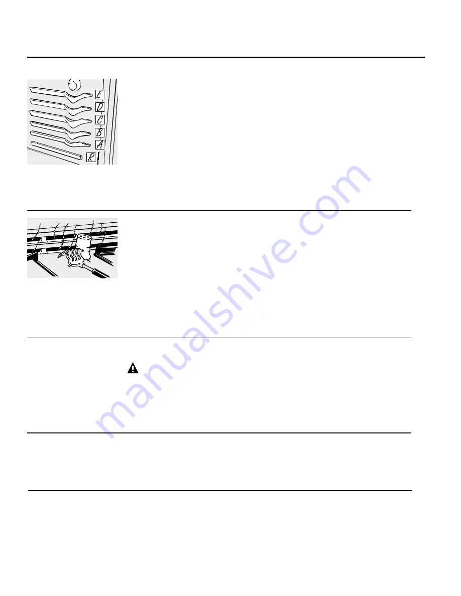 GE JGB428 Owner'S Manual & Installation Instructions Download Page 12