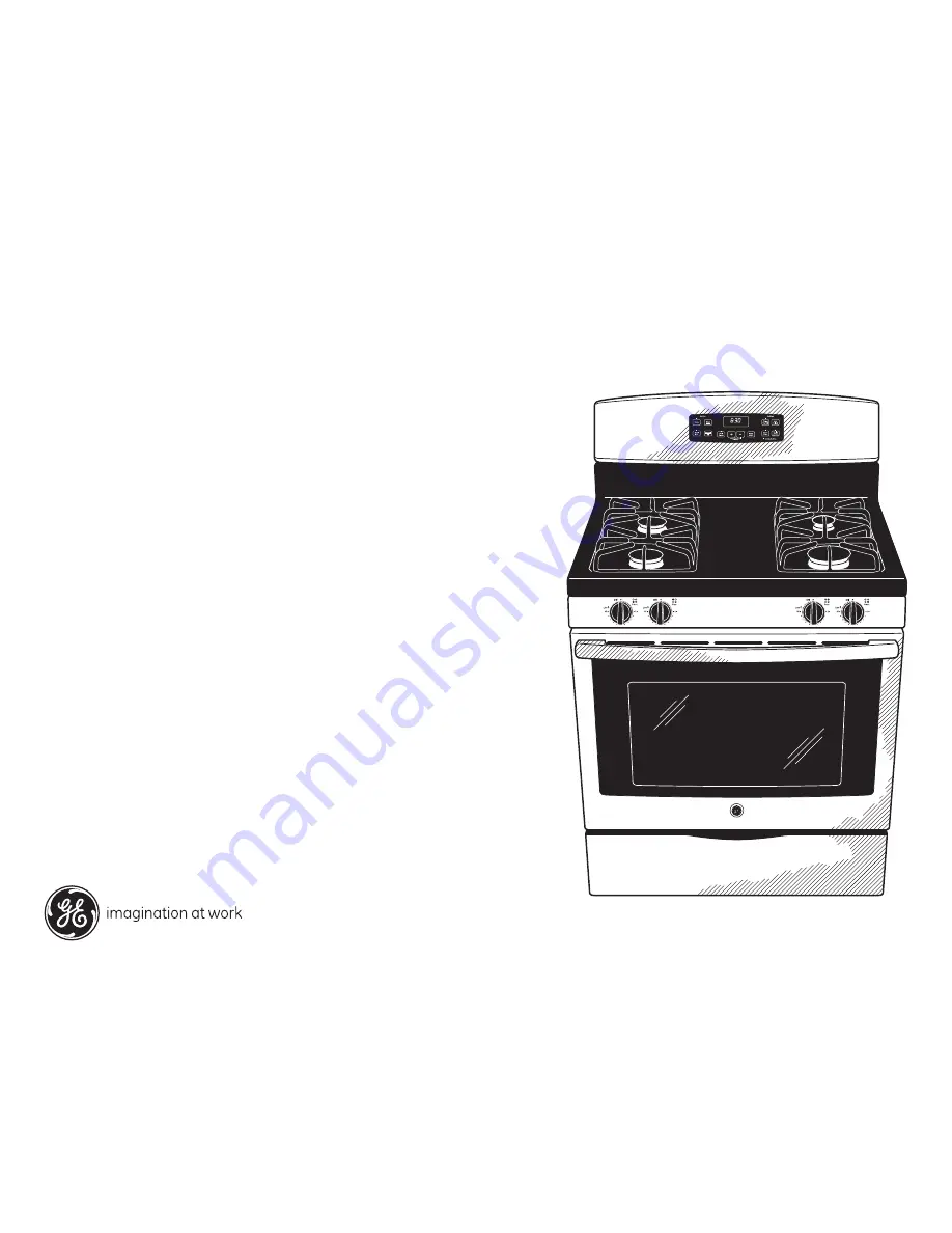 GE JGB630REFSS Dimensions And Installation Information Download Page 2