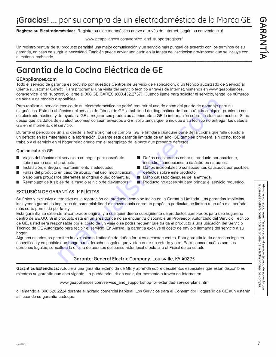 GE JGB850DEF1BB Скачать руководство пользователя страница 35