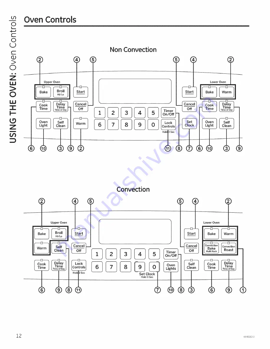 GE JGB850DEF1BB Скачать руководство пользователя страница 68