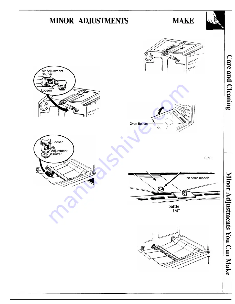 GE JGBP31GEP Use And Care & Installation Manual Download Page 33