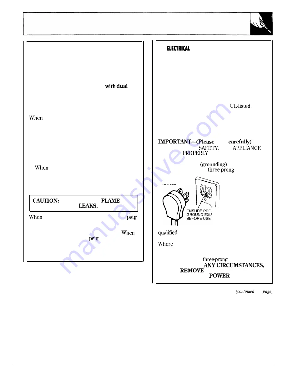 GE JGBP31GEP Use And Care & Installation Manual Download Page 39