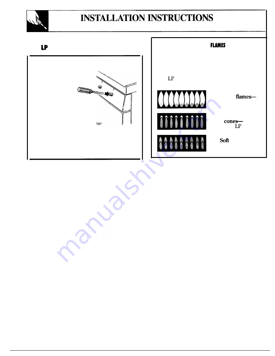 GE JGBP31GEP Use And Care & Installation Manual Download Page 48