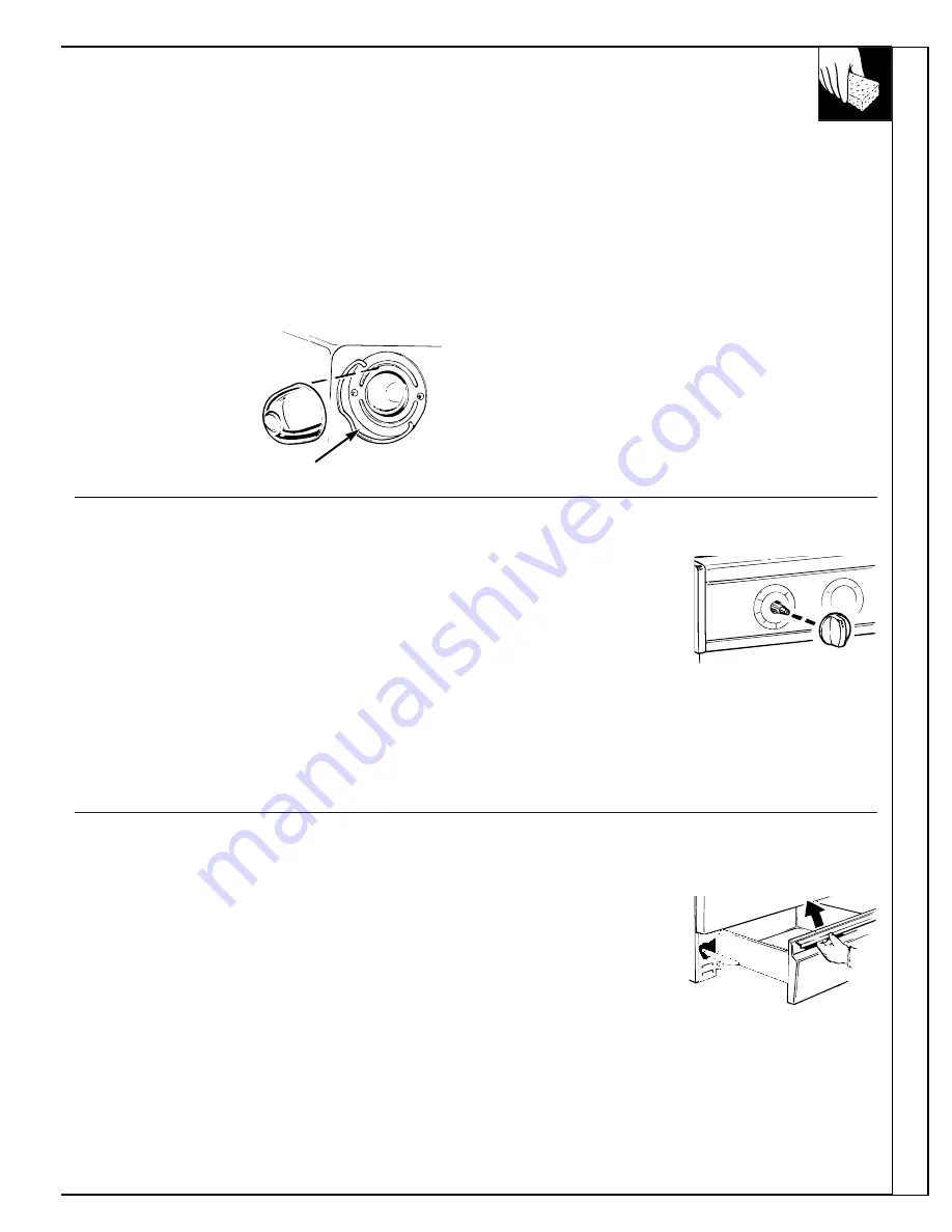 GE JGBP35GXA Use And Care & Installation Manual Download Page 33