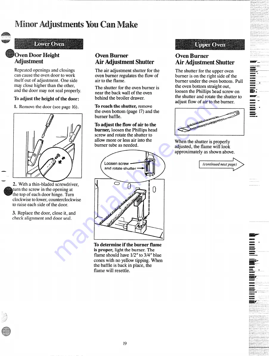 GE JGHC56GEJ Use And Care Manual Download Page 19