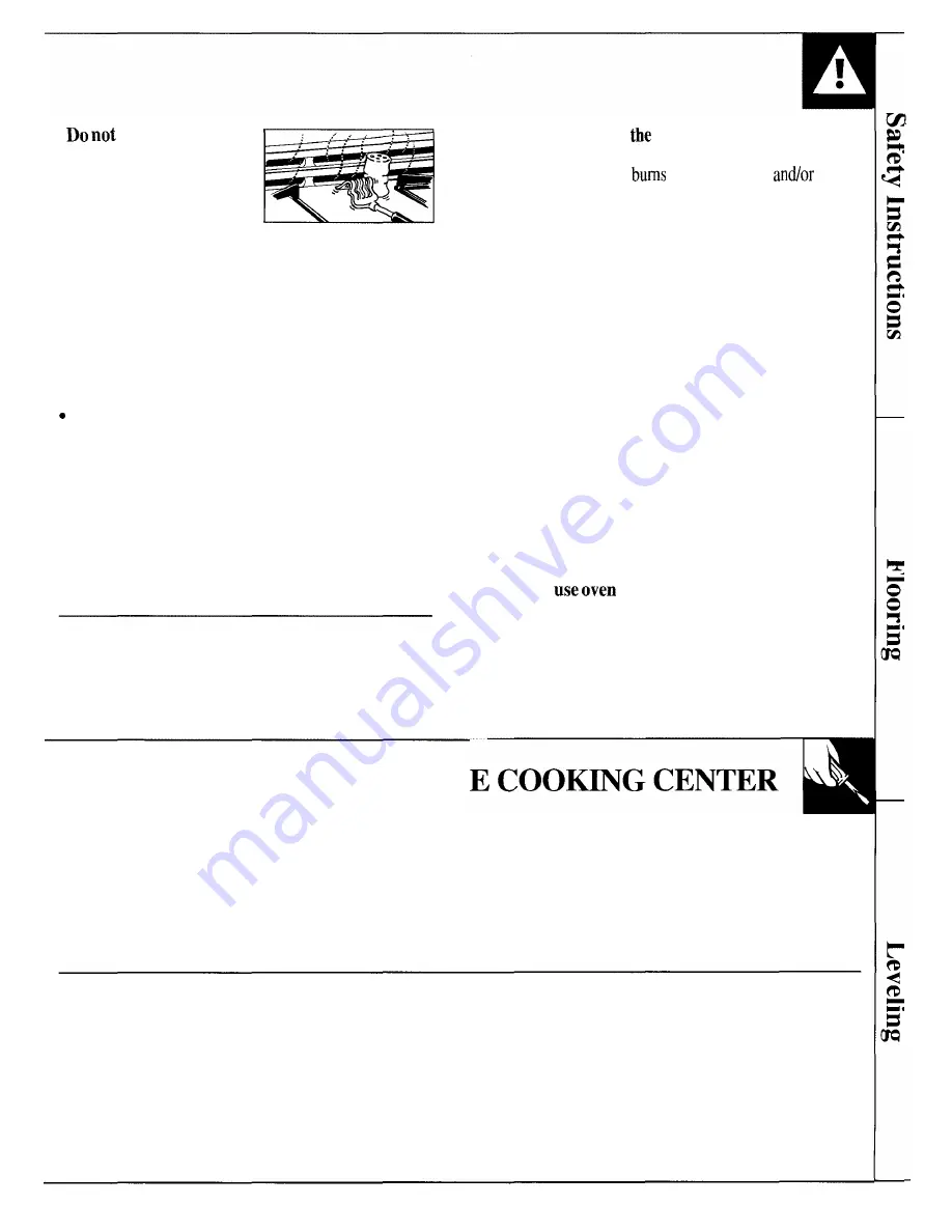 GE JGHC60GEN User And Care Manual Download Page 7