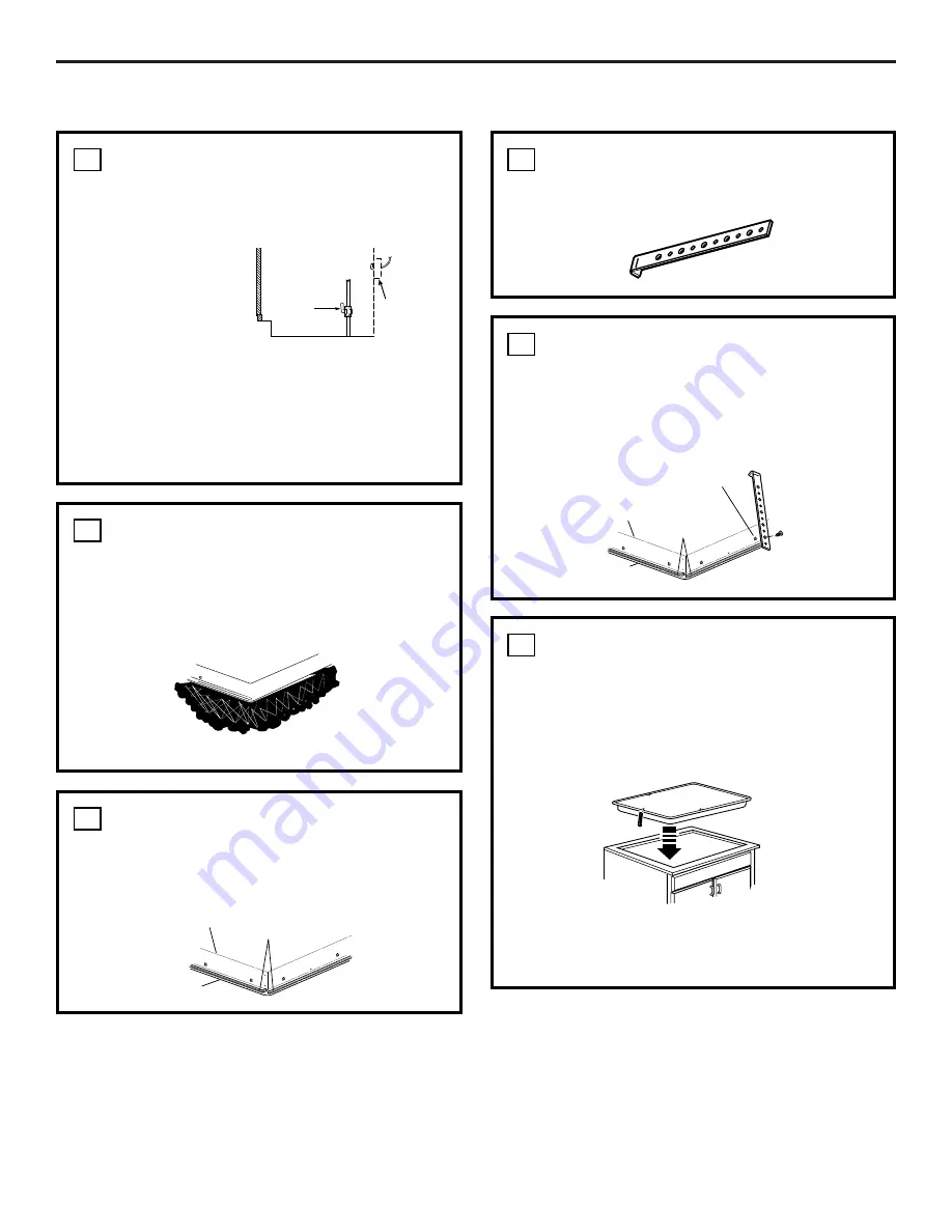 GE JGP628 Installation Instructions Manual Download Page 5