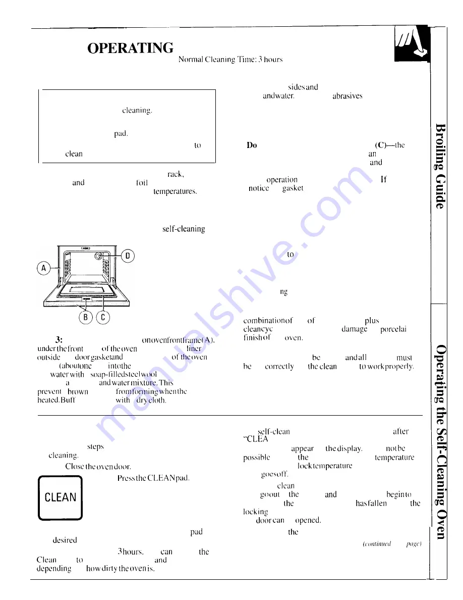 GE JGSP30GER Use And Care Manual Download Page 21