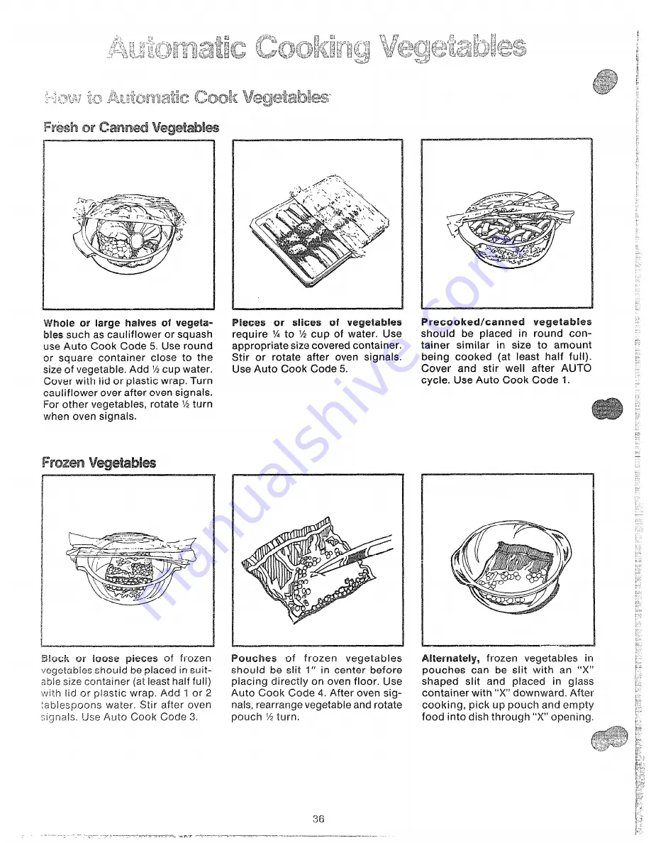 GE JHP65 Use And Care Manual Download Page 36