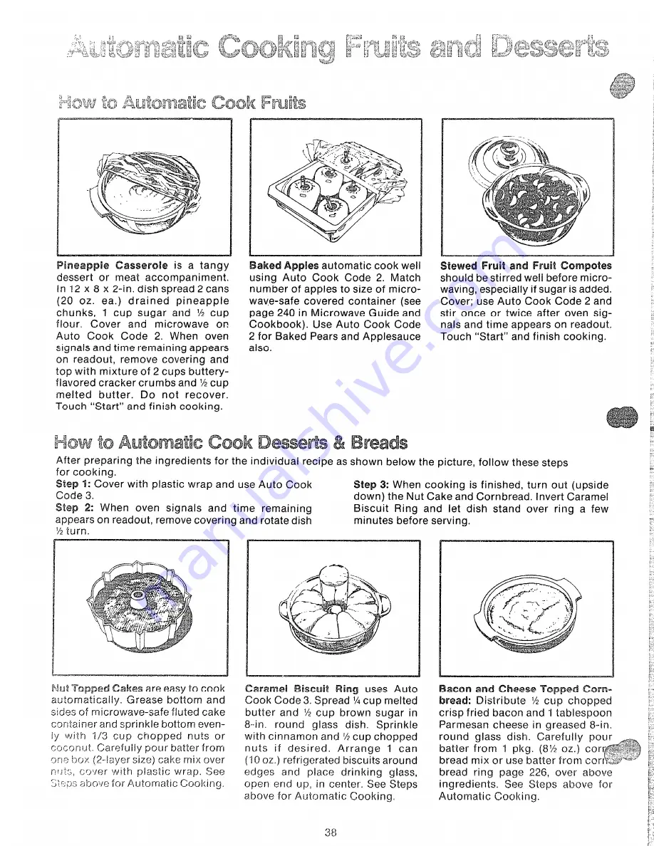 GE JHP65 Use And Care Manual Download Page 38