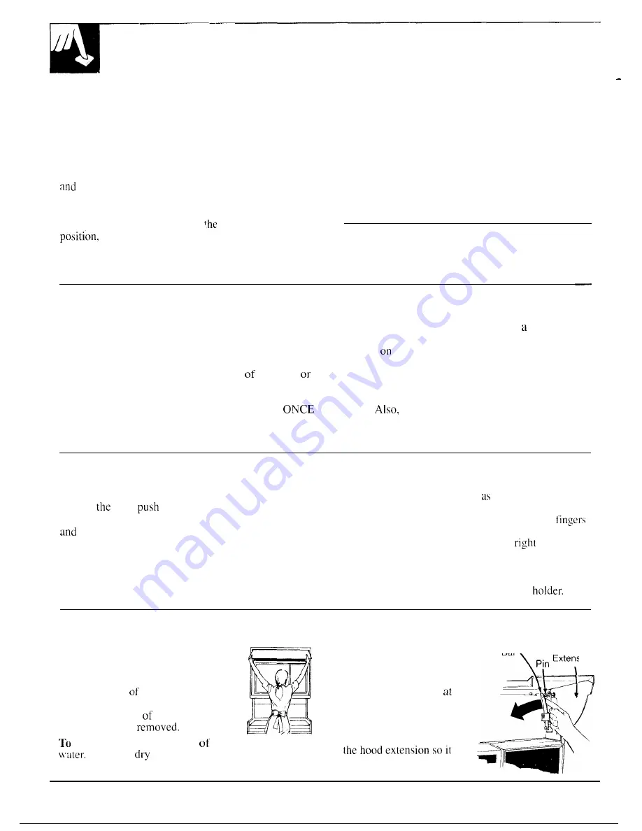 GE JHP70GN Use And Care Manual Download Page 42