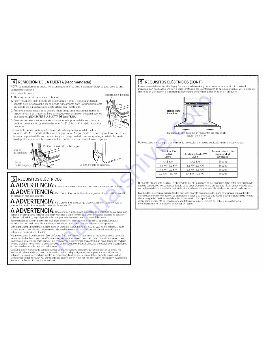 GE JK1000DF3BB Installation Instructions Manual Download Page 13