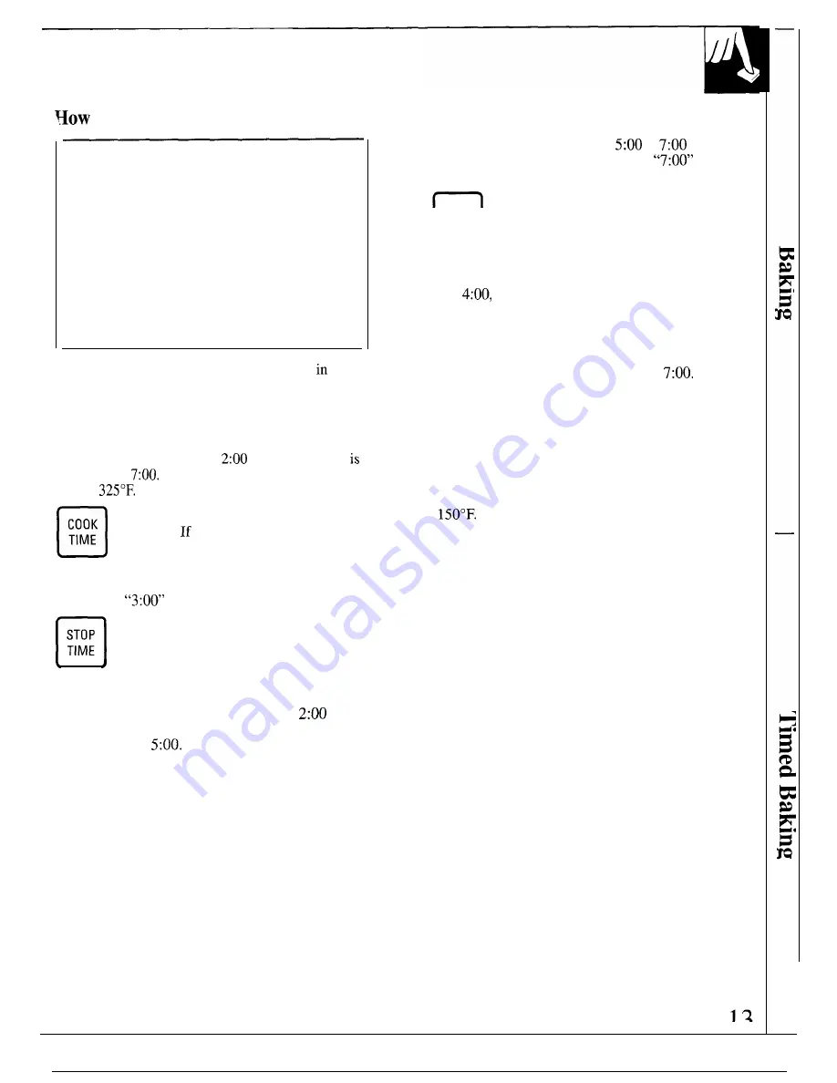 GE JKP13 Use And Care Manual Download Page 13