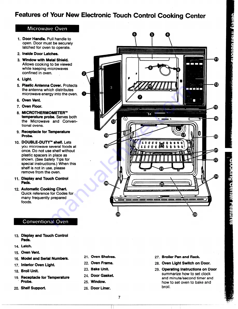 GE JKP77G Use And Care Manual Download Page 7