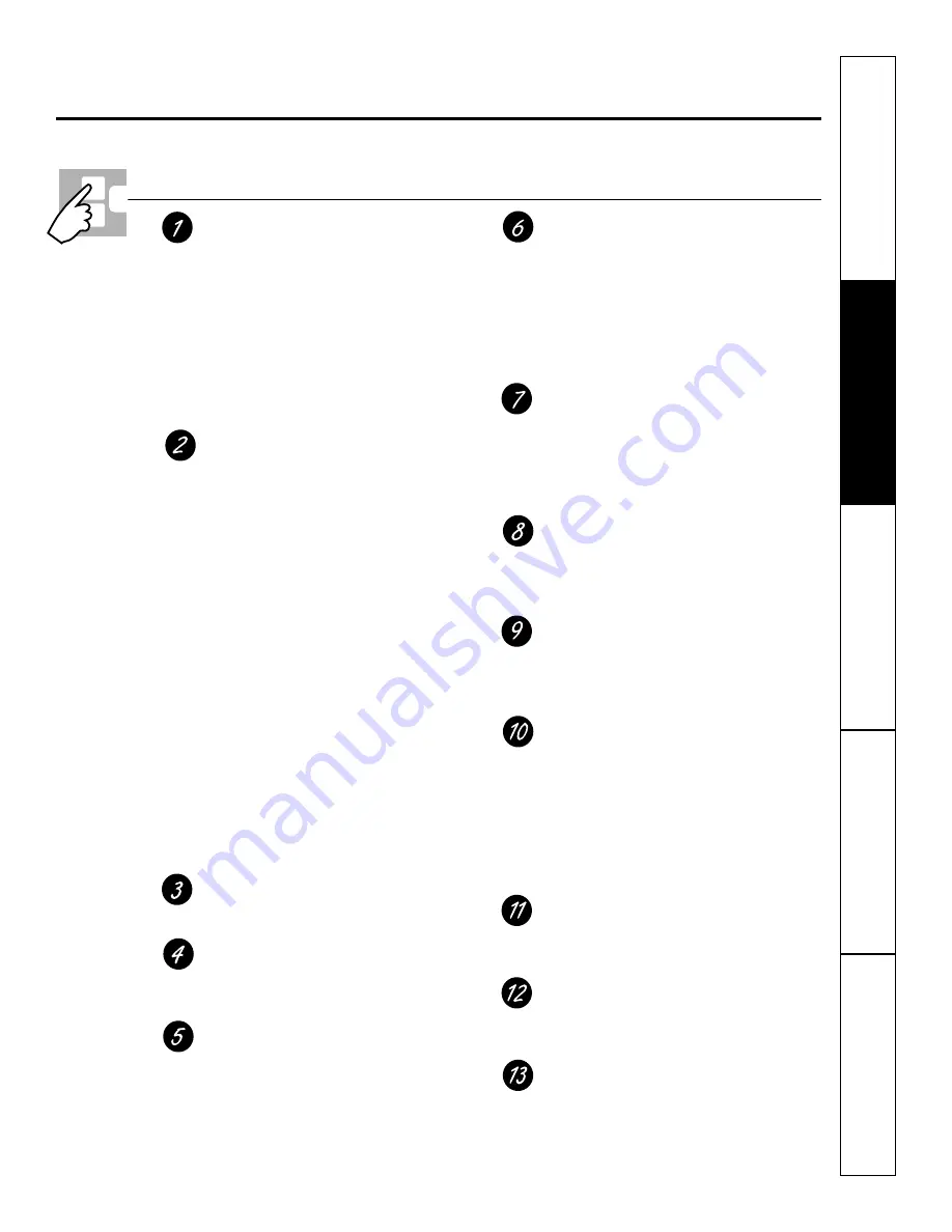 GE JKP86 User Manual Download Page 11