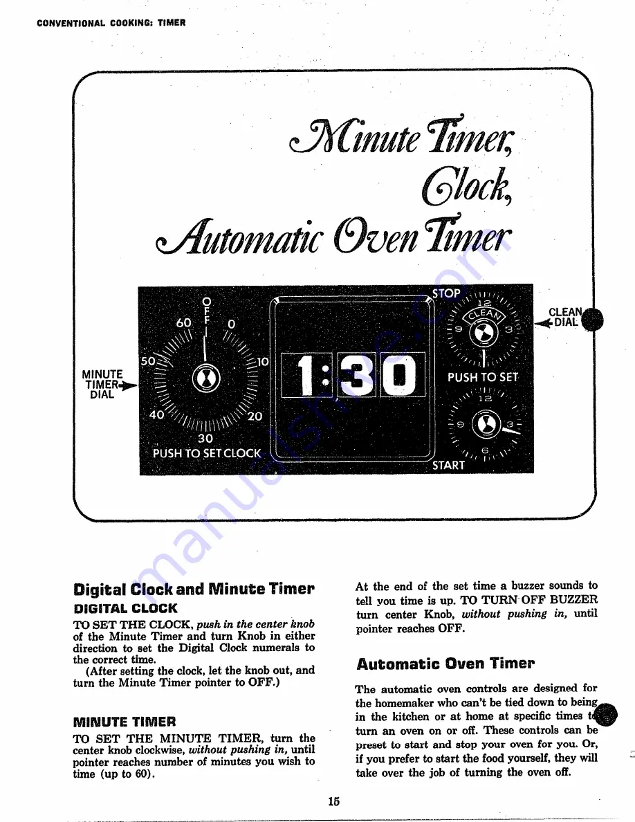 GE JKP97G User Manual Download Page 16