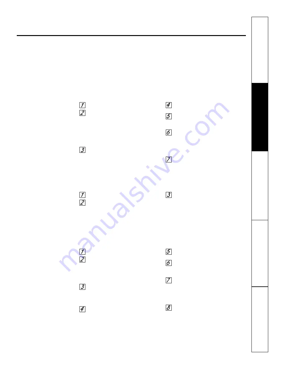 GE JS998 Series Owner'S Manual Download Page 33