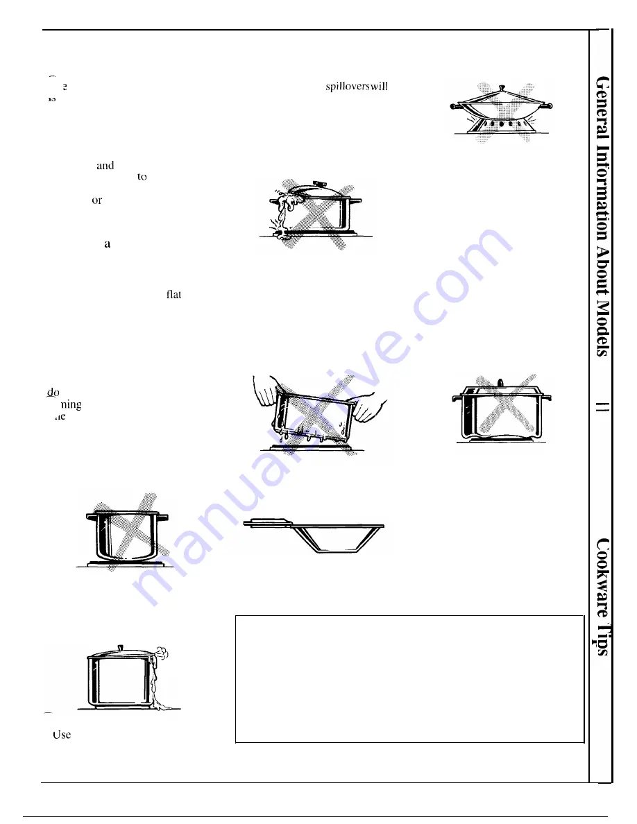 GE JSP50GN Use And Care Manual Download Page 13