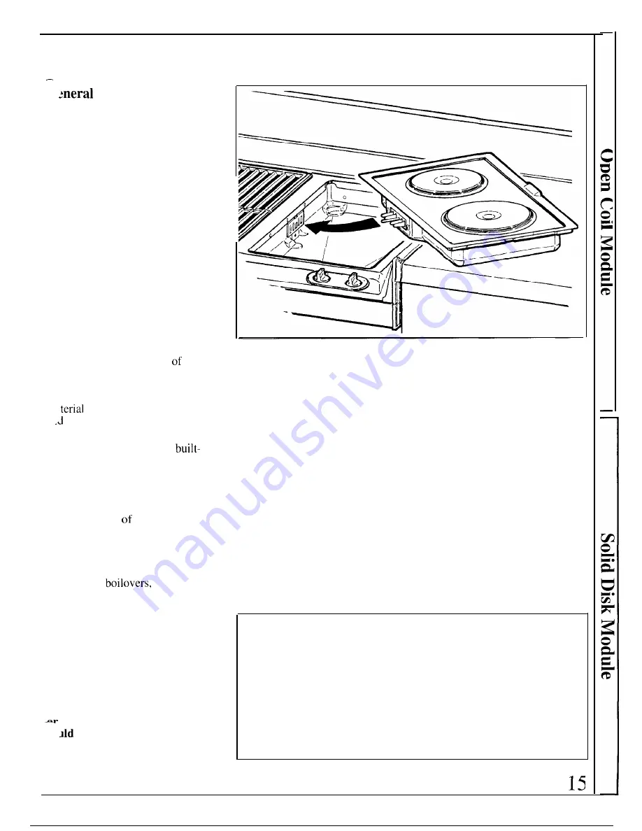 GE JSP50GN Use And Care Manual Download Page 15