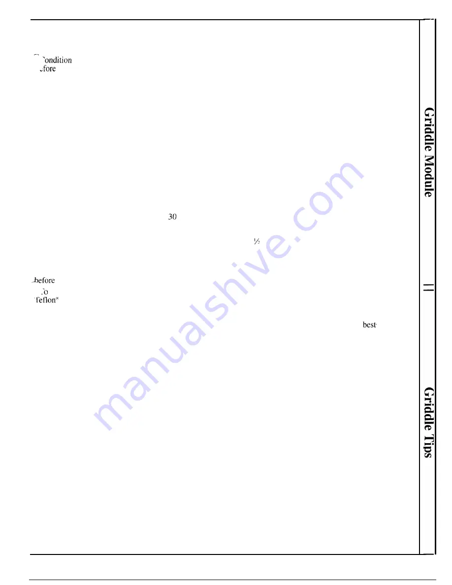 GE JSP50GN Use And Care Manual Download Page 21