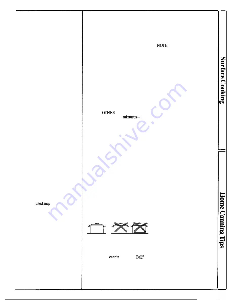 GE JSP62GN Use And Care Manual Download Page 9