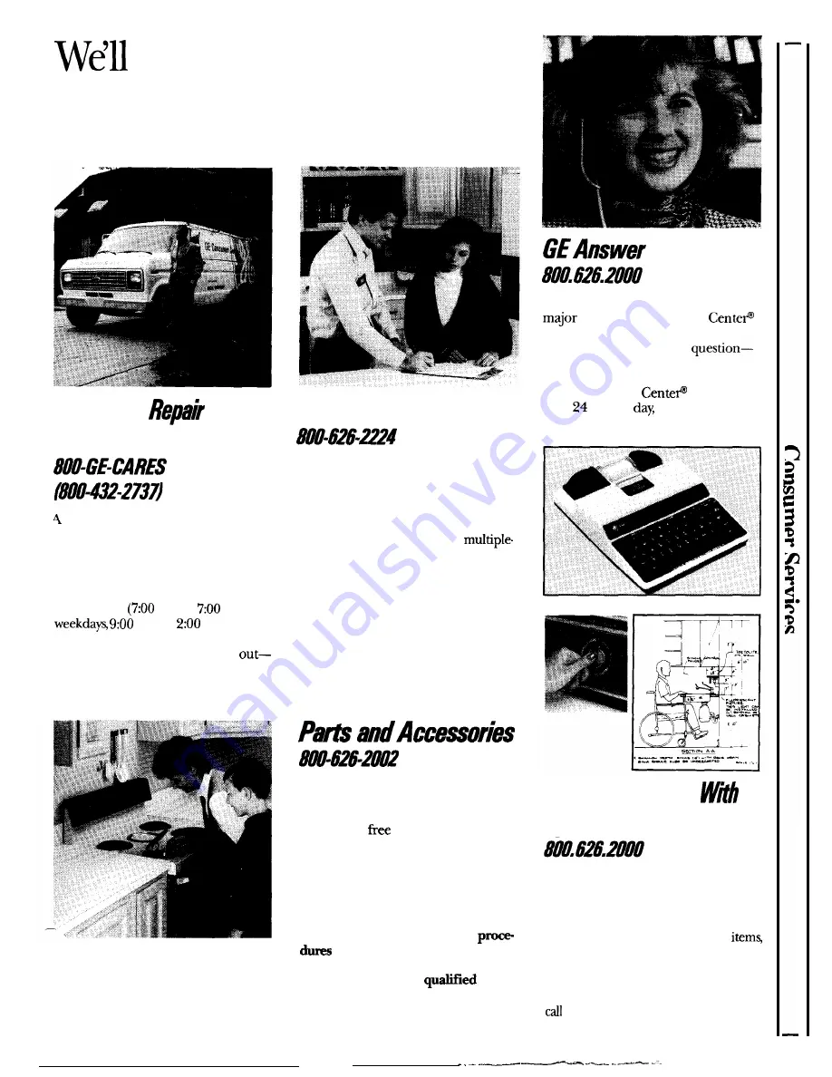 GE JSP62GN Use And Care Manual Download Page 47