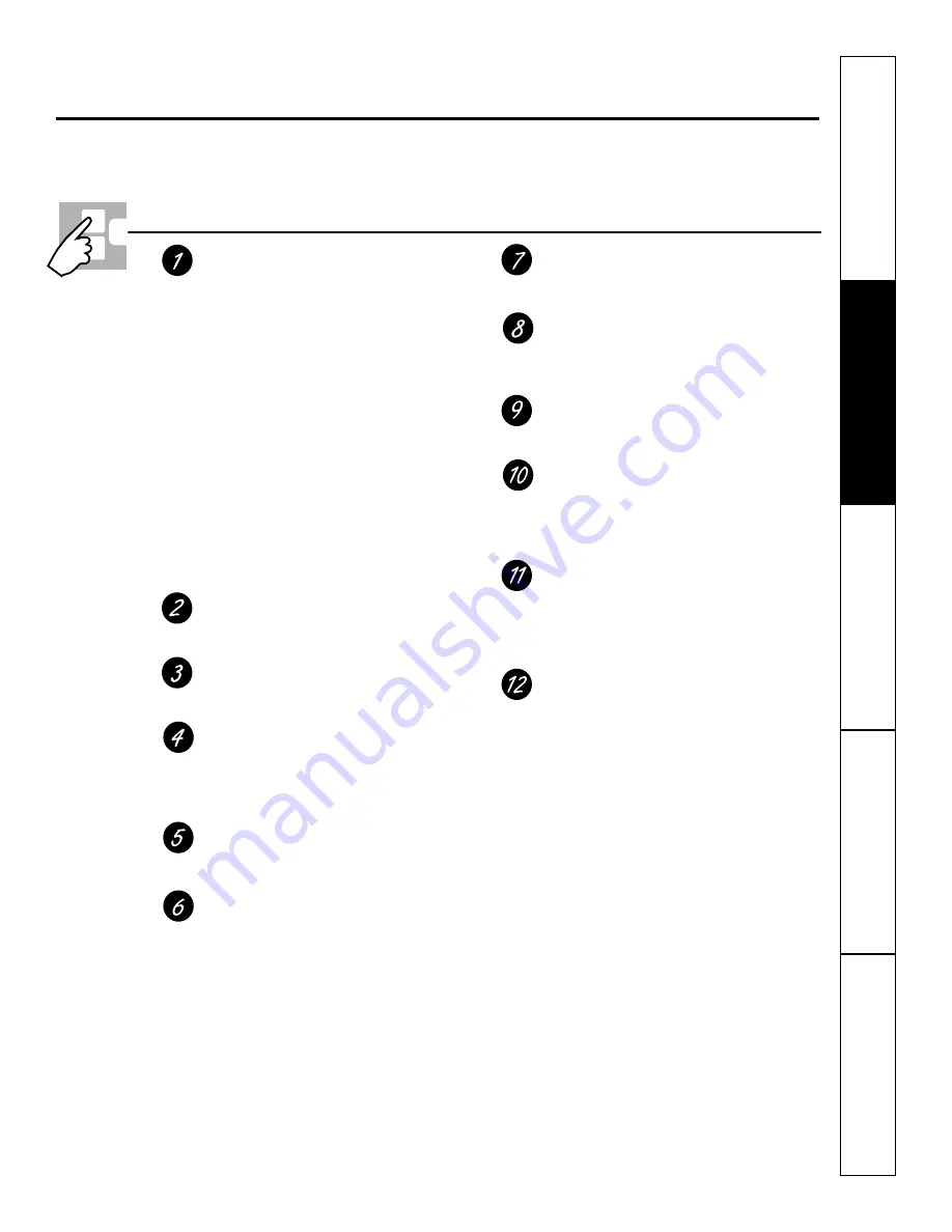 GE JTP85 Owner'S Manual Download Page 23