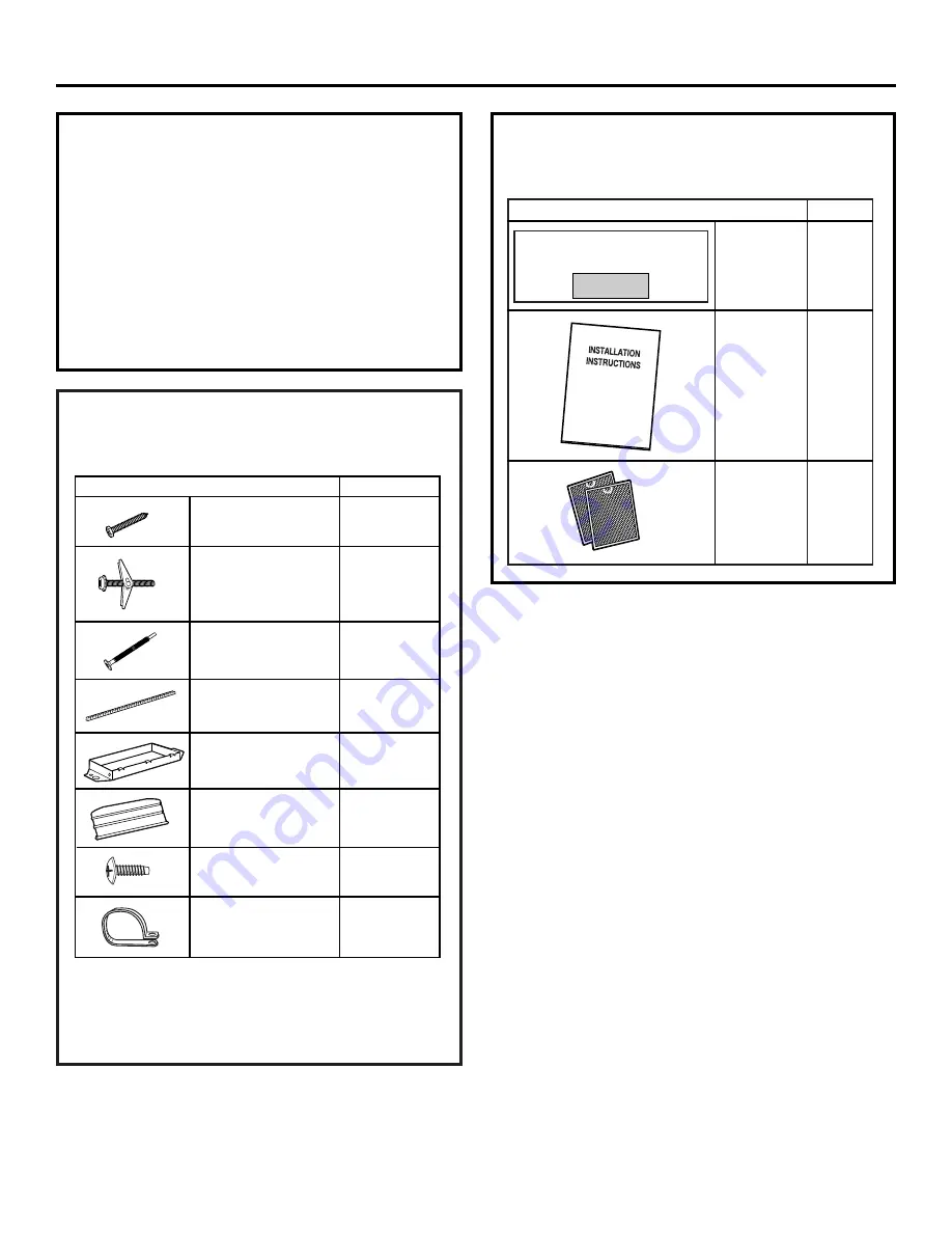 GE JVM1500 Series Installation Instructions Manual Download Page 6