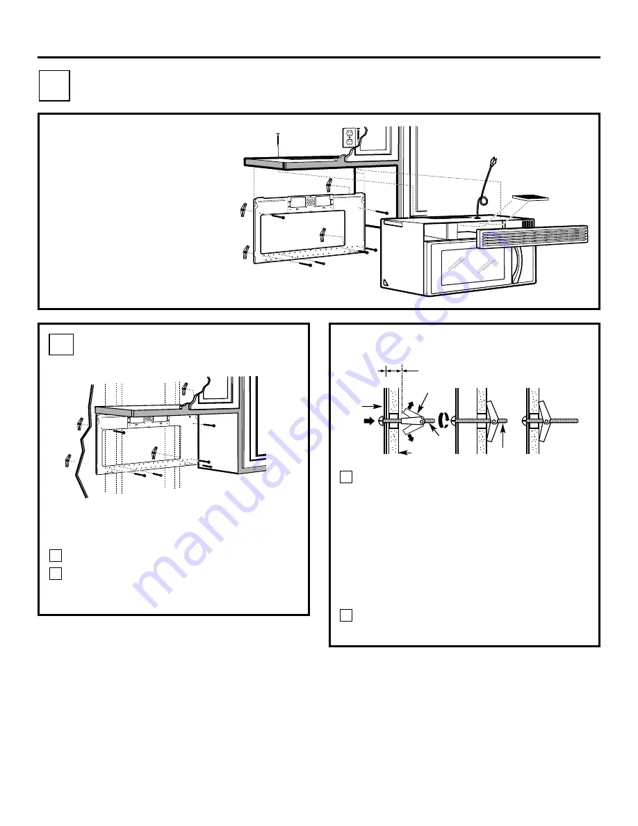 GE JVM1500 Series Installation Instructions Manual Download Page 12