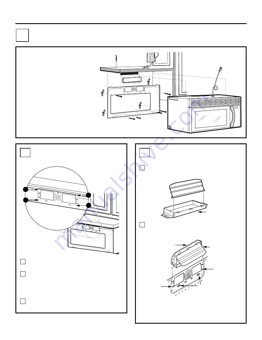 GE JVM1500 Series Installation Instructions Manual Download Page 15